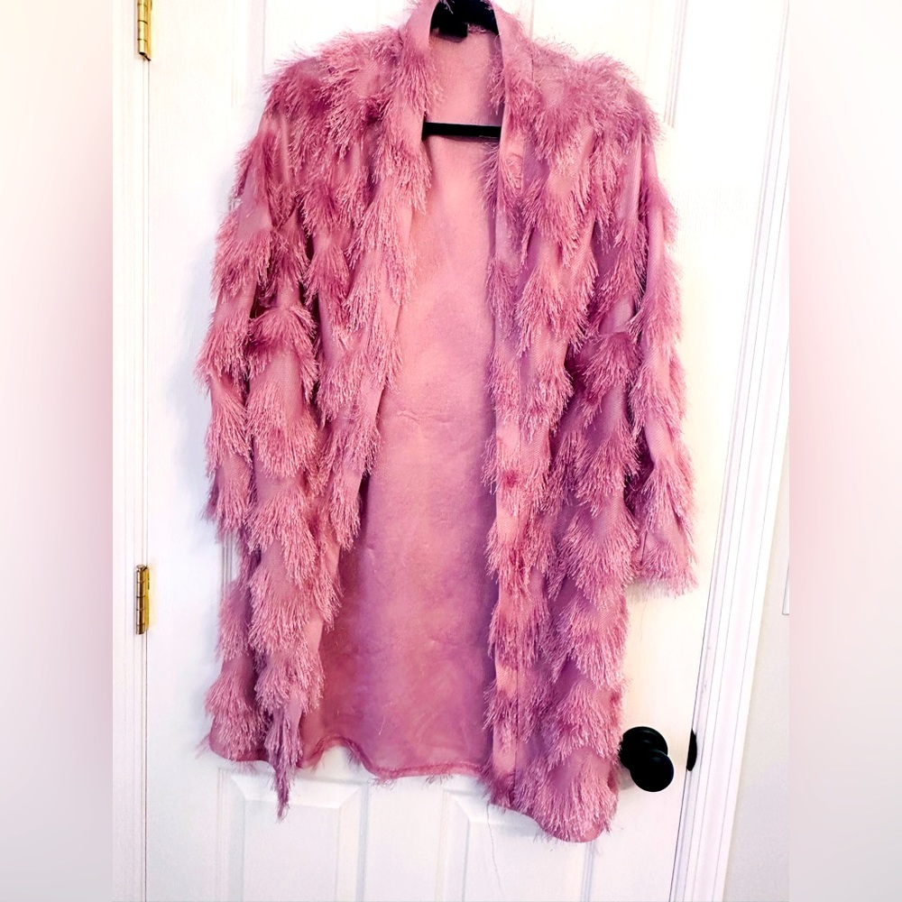 Pink funky cardi